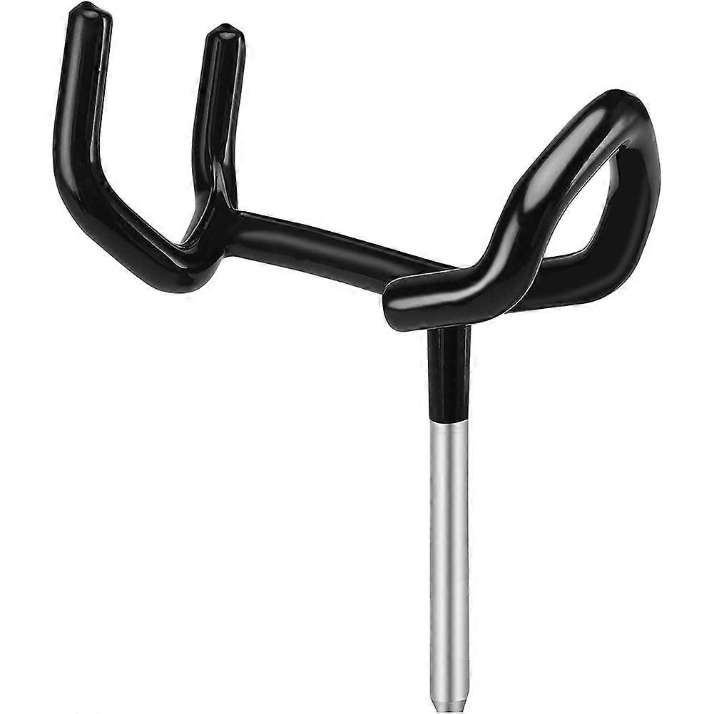 New Microphone Boom Support Holder, Boompole Support Stand Fit for C-Stands and Mic Stands, Black