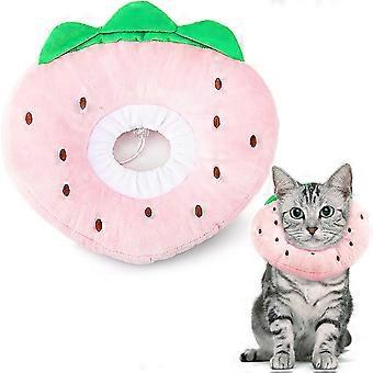 Adjustable Cat Collar, Comfortable Neck Brace Cat, Soft Protective Collar Cat