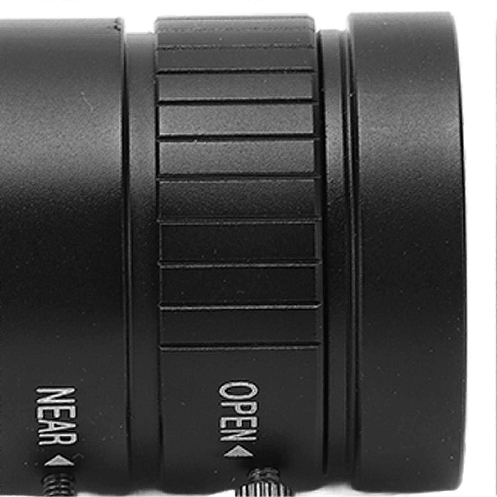 CS Mount 3MP Lens 8mm Focal Length Manual Aperture Fixed Focus for Surveillance DIY Camera