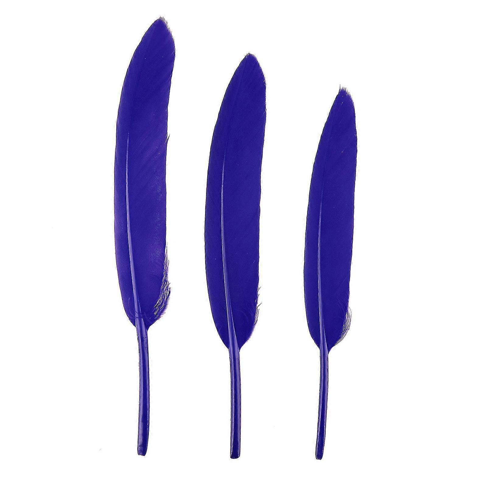 50pc fjäder Liten rak kniv färgad fjäder dagis Diy Hantverk