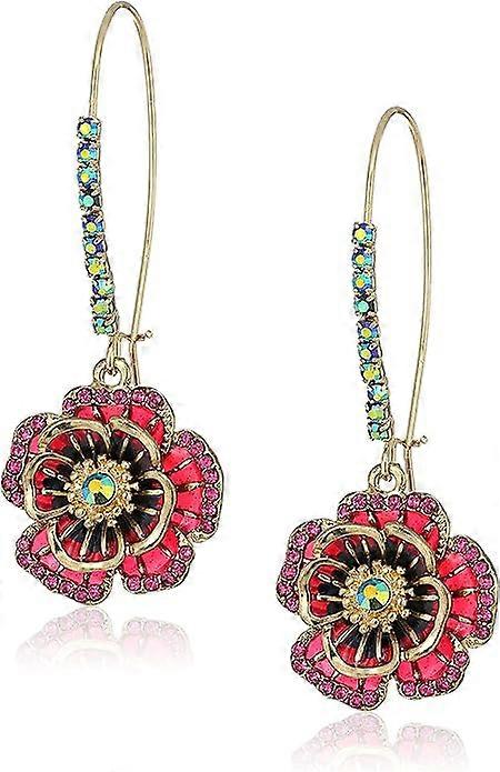 Rose Dangle Earring