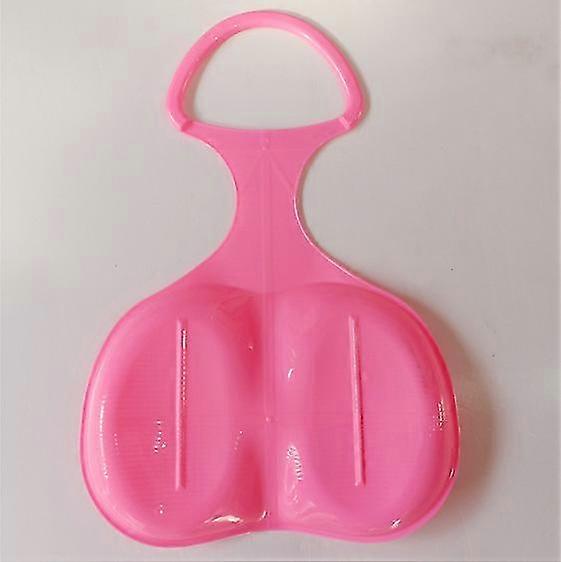 1pcs Plastic Snow Slider With Handle, Snow Slider Mat, Snow Slider For Children Durable Downhill Toboggan Snow Sled Sand Slider