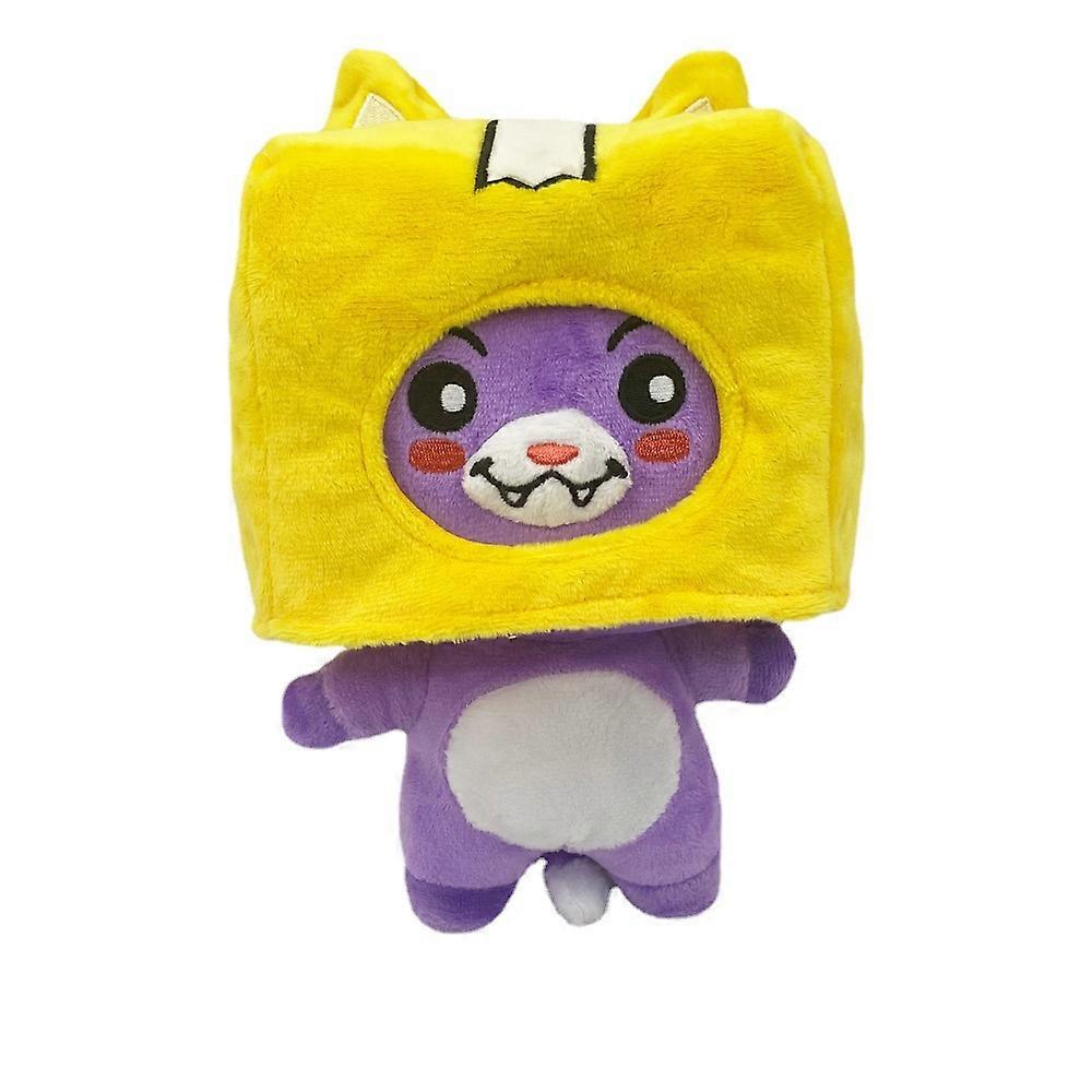 Boneca de Pelúcia Fox, Brinquedo de Pelúcia para Crianças(9 polegadas) Roxo