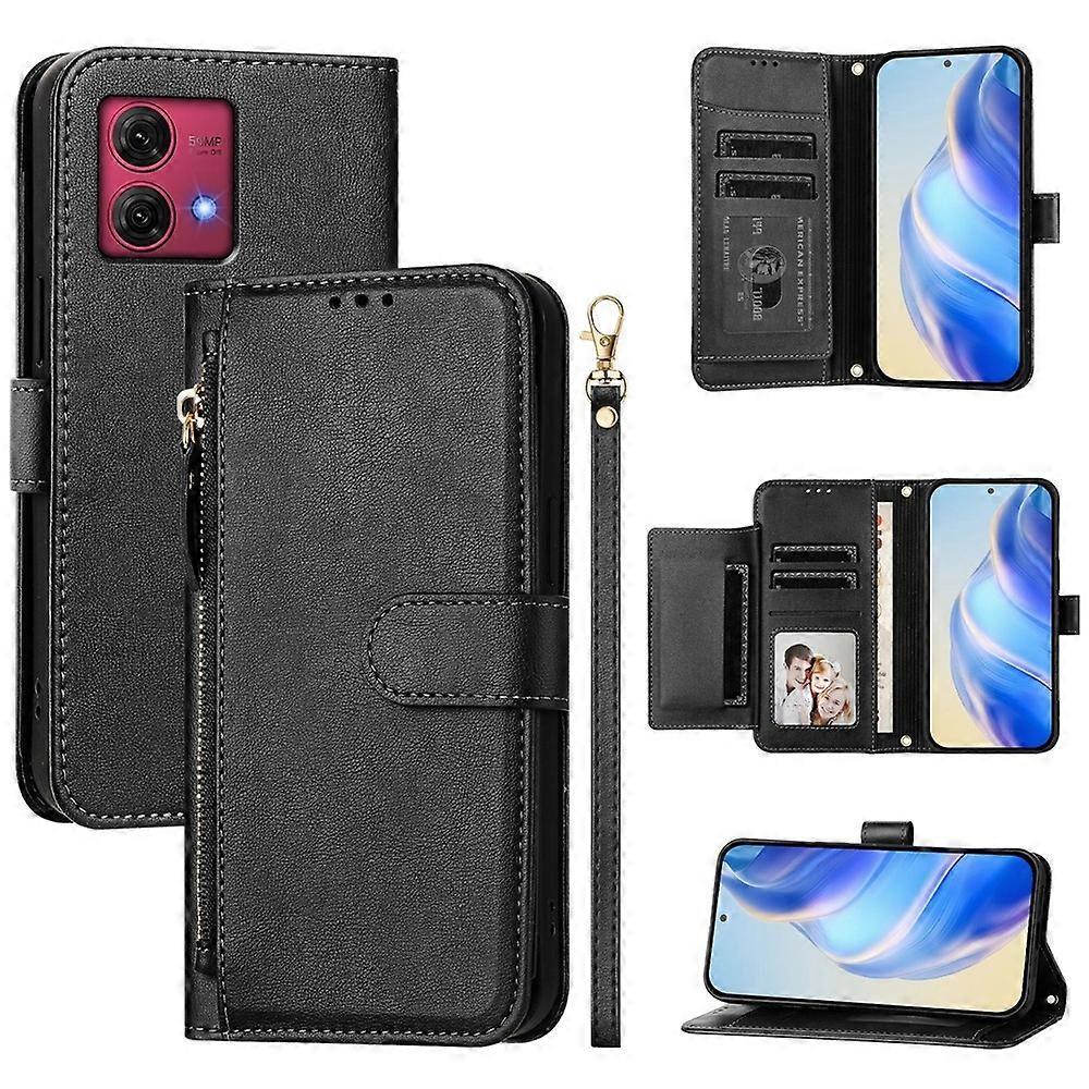 PU Leather Case For Motorola Moto G84