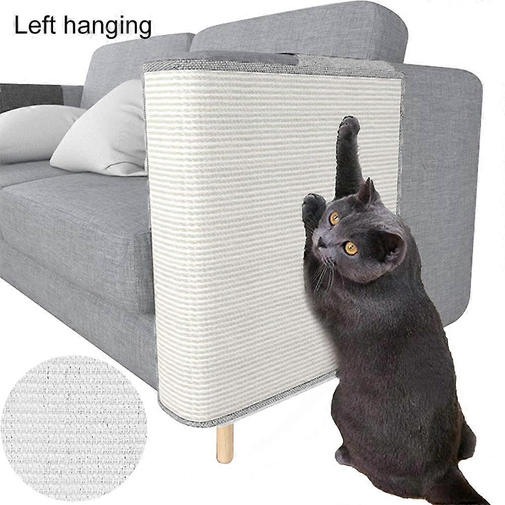Katter Scratch Mat Ripebeskyttelse Sofa Sisal Skrapeteppe For Cat lenestol Sofa Cat Scratch Mat