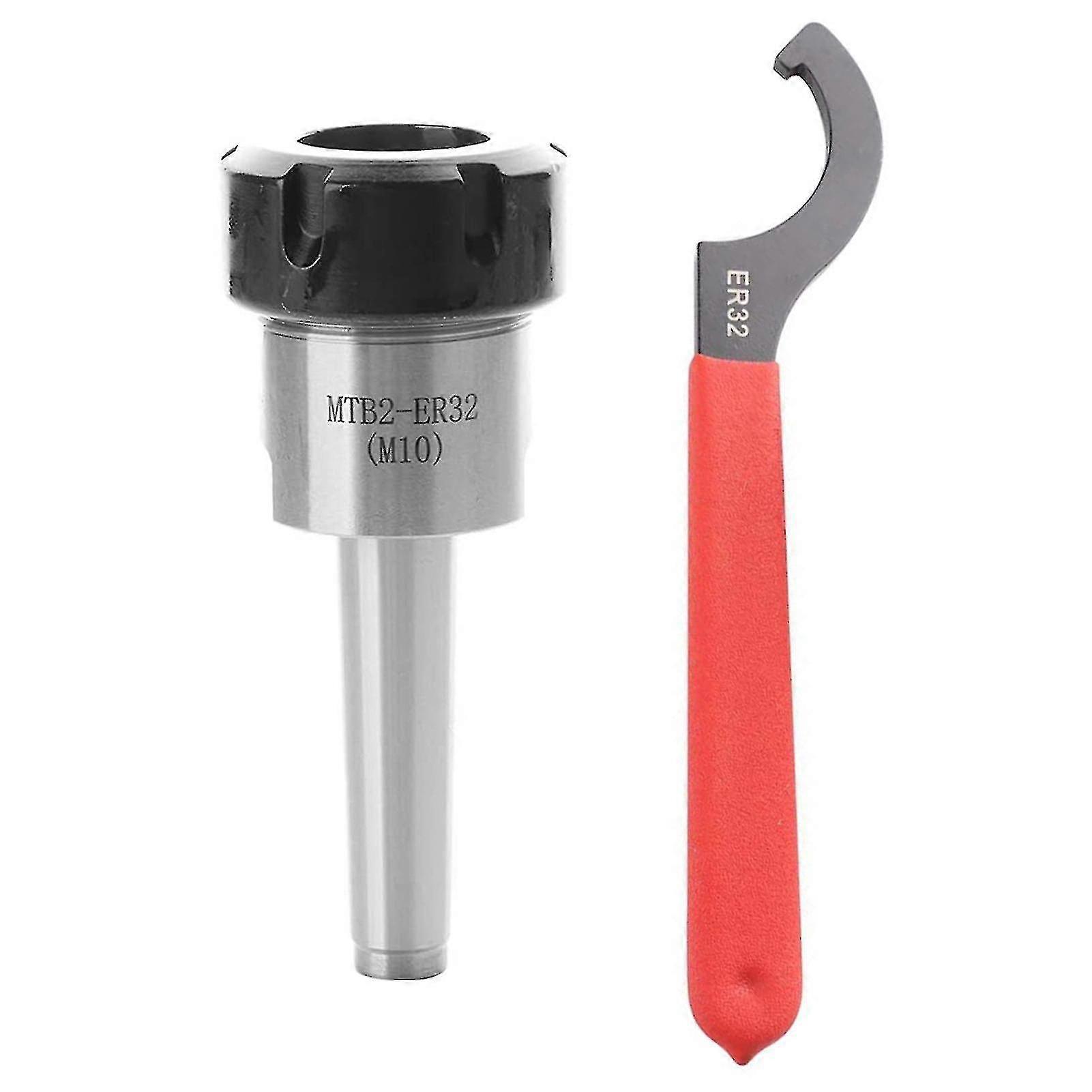 Mtb2/mtb3/mtb4-er32 Milling Collet Chuck Holder Connecting Rod With Er Wrench Qinhai