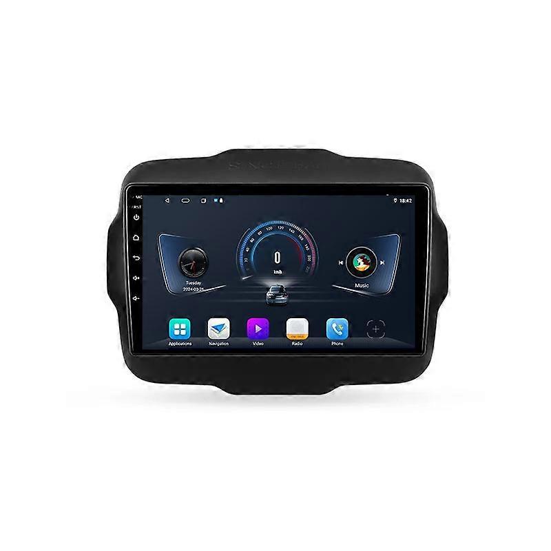 Car Radio For Jeep Renegade 2014 - 2018 Multimedia Video Player WIFI Navigation GPS