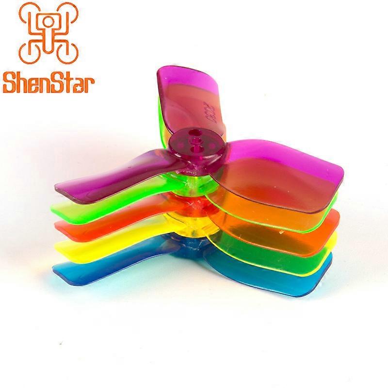 Shenstar Triblade propeller with 3 blades, 2 pairs, 2030 1.5mm hole, 2 inch, mini accessory for engine 1102 1104 1105 for RC quadriotor importer