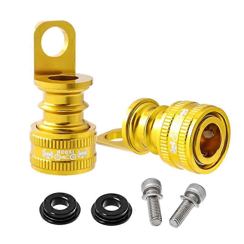 Folding Bicycle Quick Release Pedal Bracket Buckle Frame Fixing Adapter Cycling