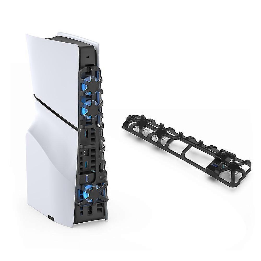 Ps5 Slim Cooling Fan With Led Light And Usb 3.0 Port, Efficient Cooling System Compatible With Ps5 Slim Digital/disc Edition