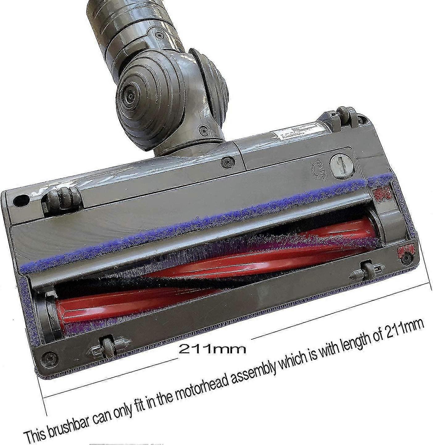 Dyson V6/DC59/DC62/SV03 Ανταλλακτικό ρολό βούρτσας ηλεκτρικής σκούπας (185mm) + φίλτρο HEPA