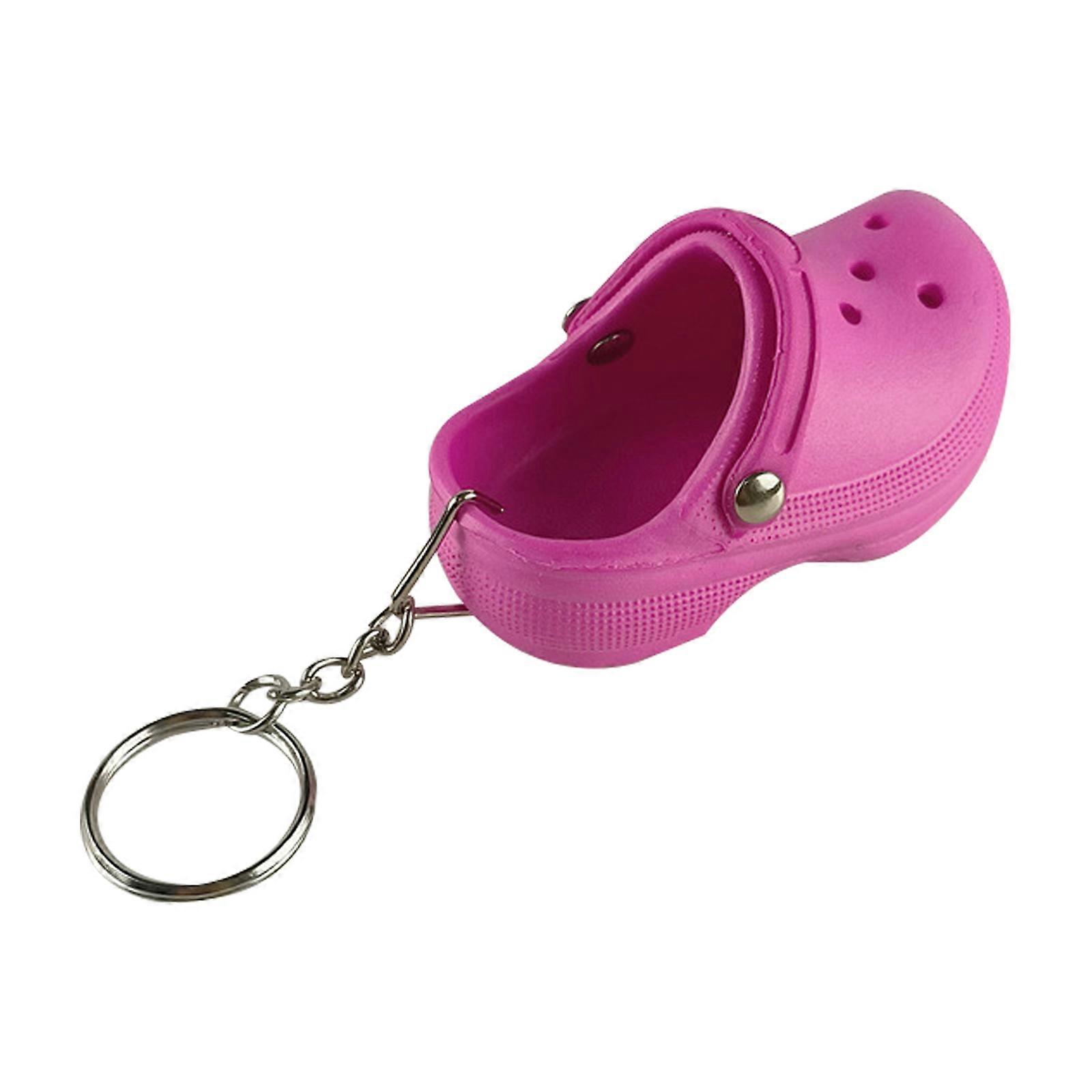 Mini Crocs Sandal Keychain Charm Keyring Key Holder Novelty keychain Gift NEW