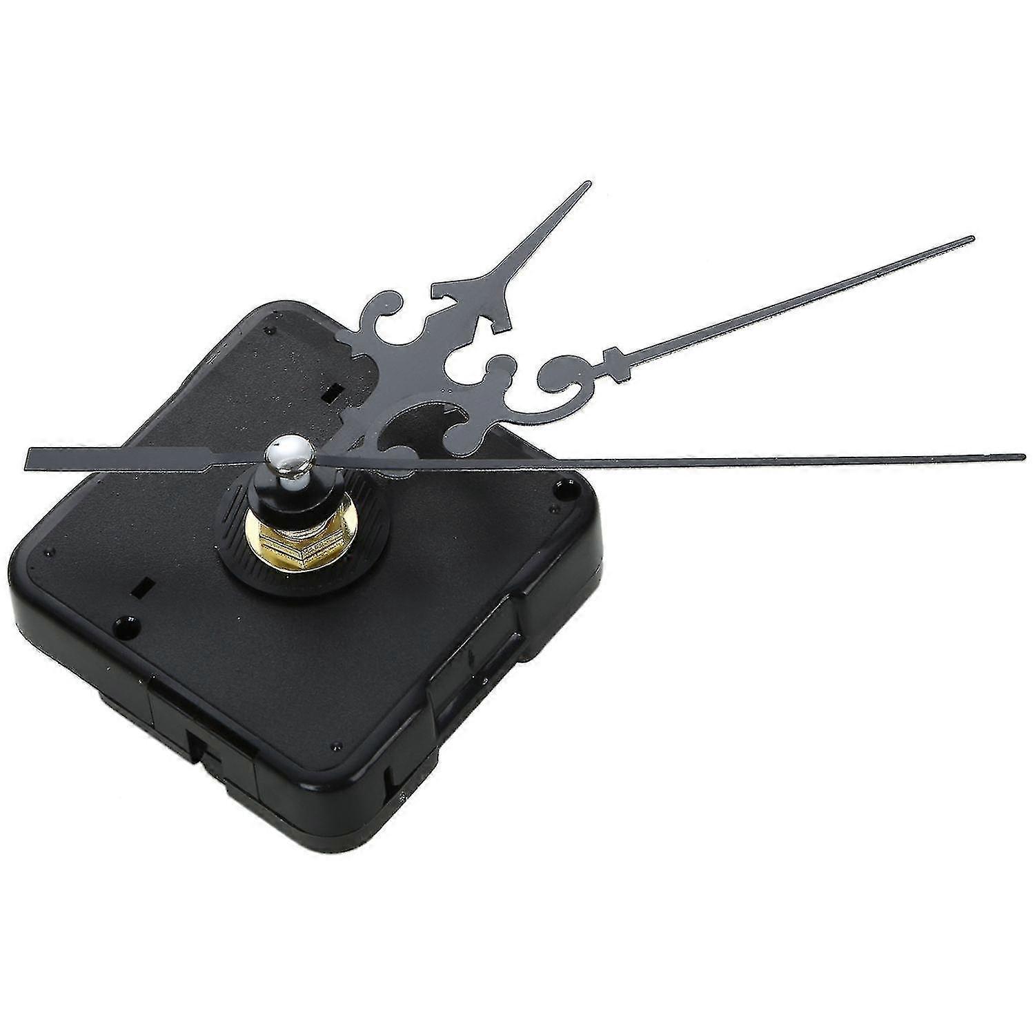 Diy Clock Metal Texture Creative Wall Clock Retro Wall Clock Movement Accessories Black