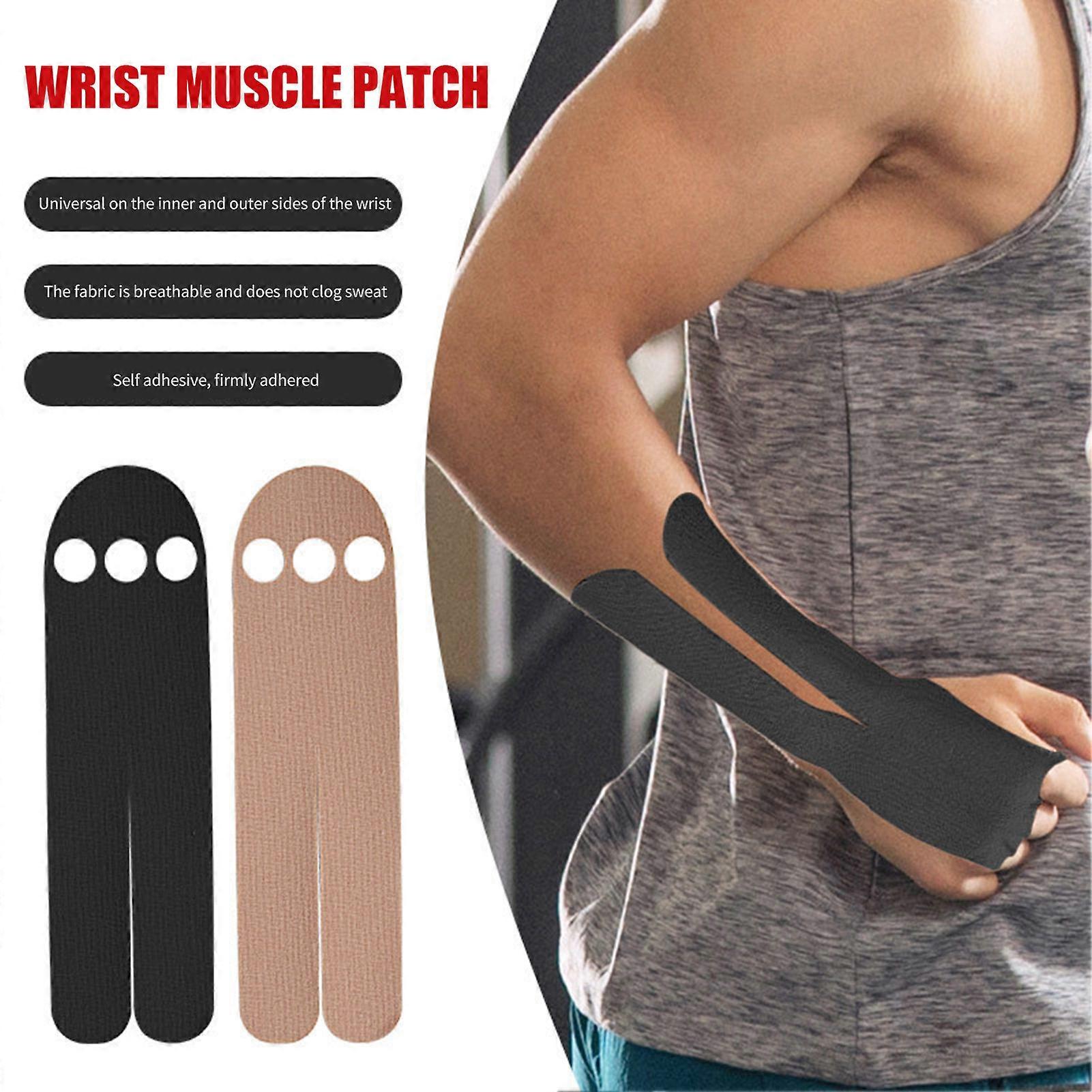 Sport Elastic Kinesiology Tape Pain-relief Muscle Effect Tape Wrist Straps Suitable for Home Workouts