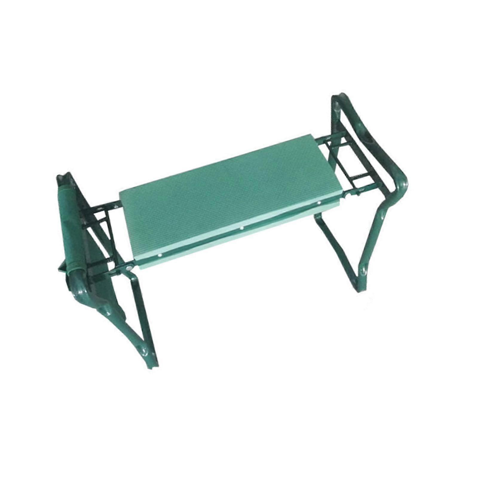 Garden Kneeler Seat Green Multipurpose Compact Thick Sponge Padding Foldable Style A