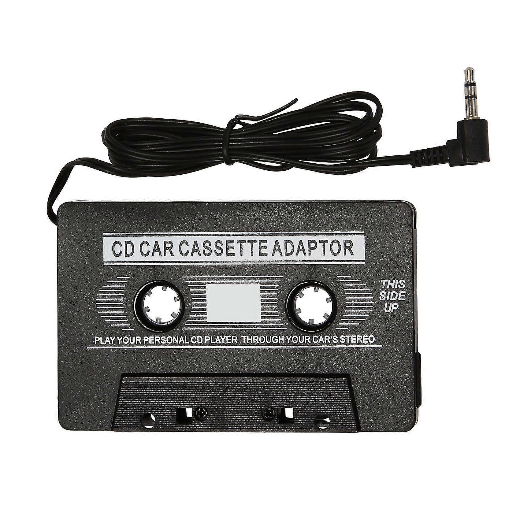 3.5mm Aux Car Audio Cassette Tape Adapter Transmitters For Mp3 For Ipod Cd Md Iphone