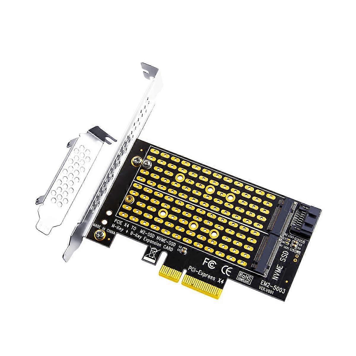 Pcie 4.0 To M2m.2 Adapter Sata M.2 Ssd Pcie Adapter Nvmem2 Pcie Adapter Ssd M2 To Sata Pci-e Card