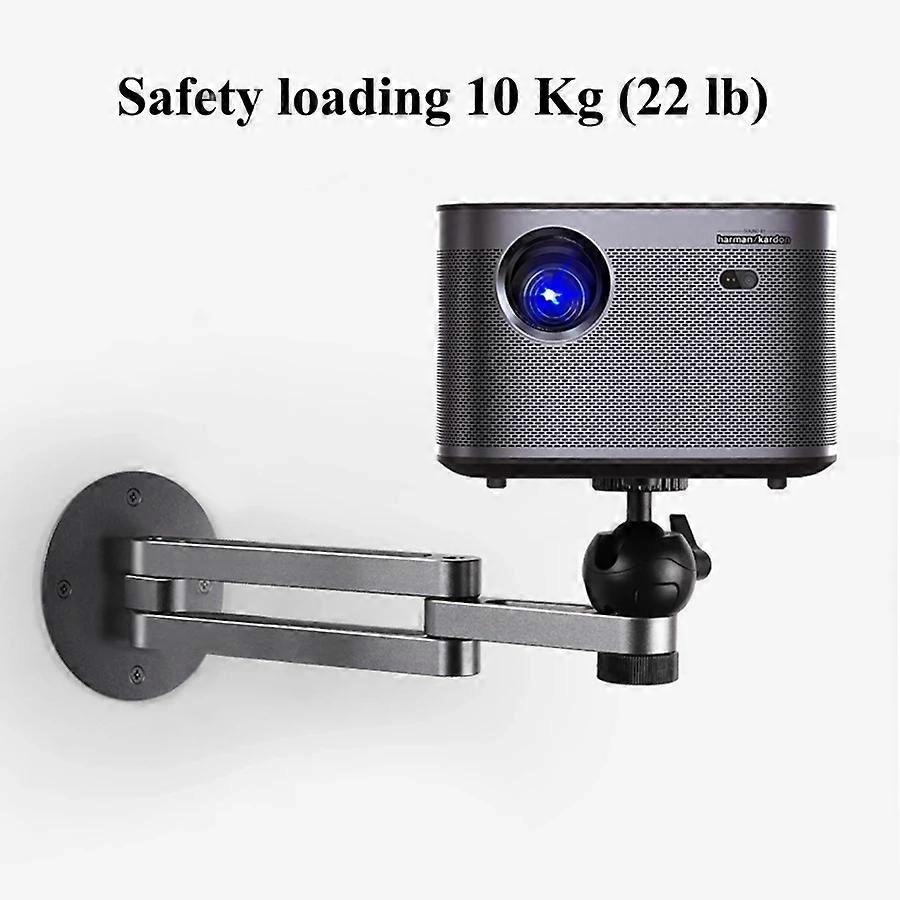 Wall Mount Metal Extending Ceiling Projector Stand Mini Strong Universal Mount Bracket Rotatable for DV Camera 10KG Load