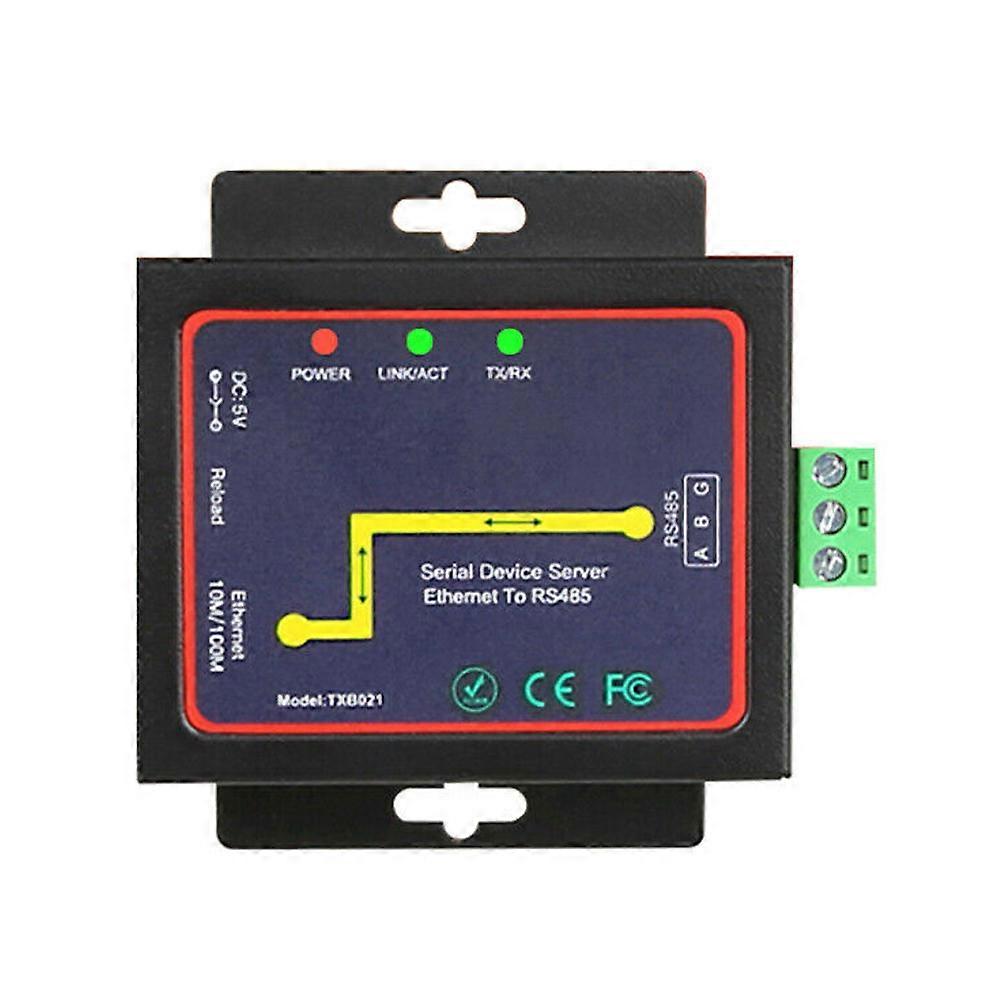 Rs485 To /Ip Converter Ethernet Server Module Communication Converter(Eu Plug)