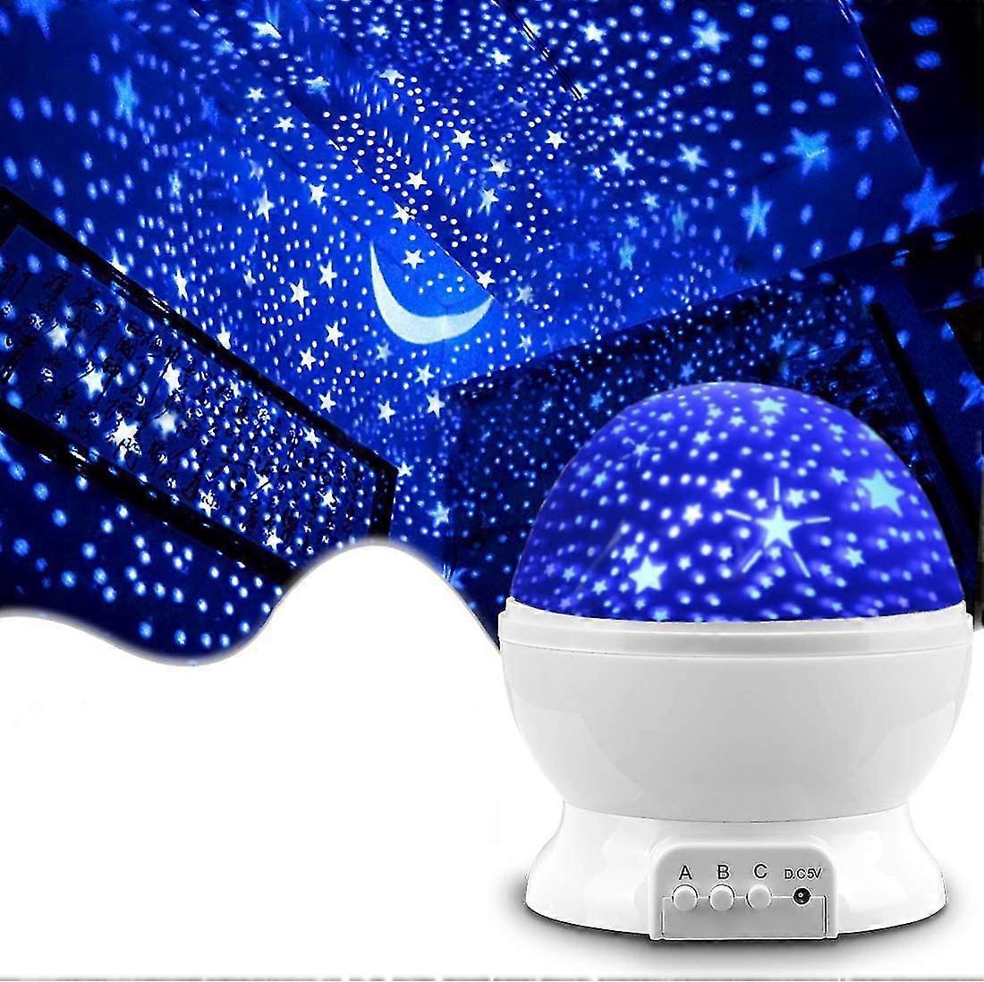 Star Projector Night Lights for Kids,Glow in The Dark Stars and Moon - ya01