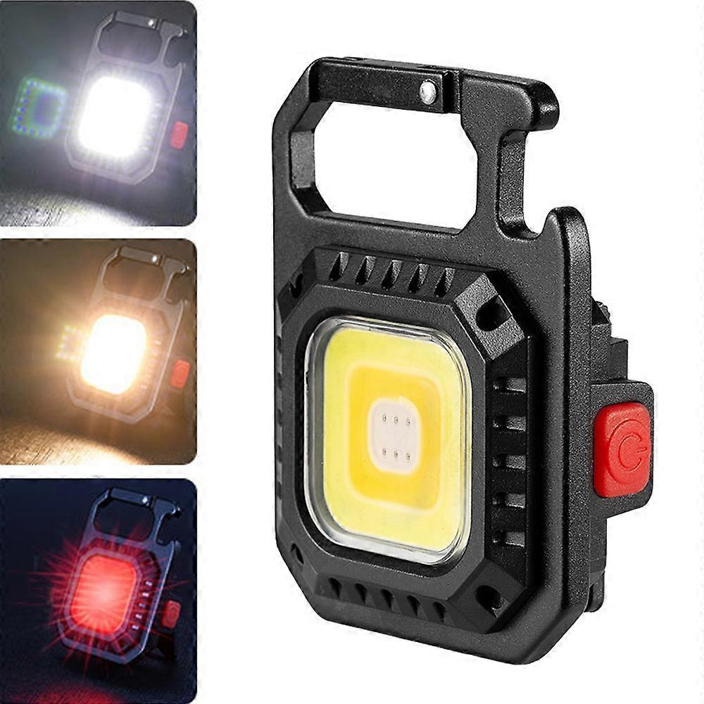 Mini Keychain Strong Light Portable Flashlight Light