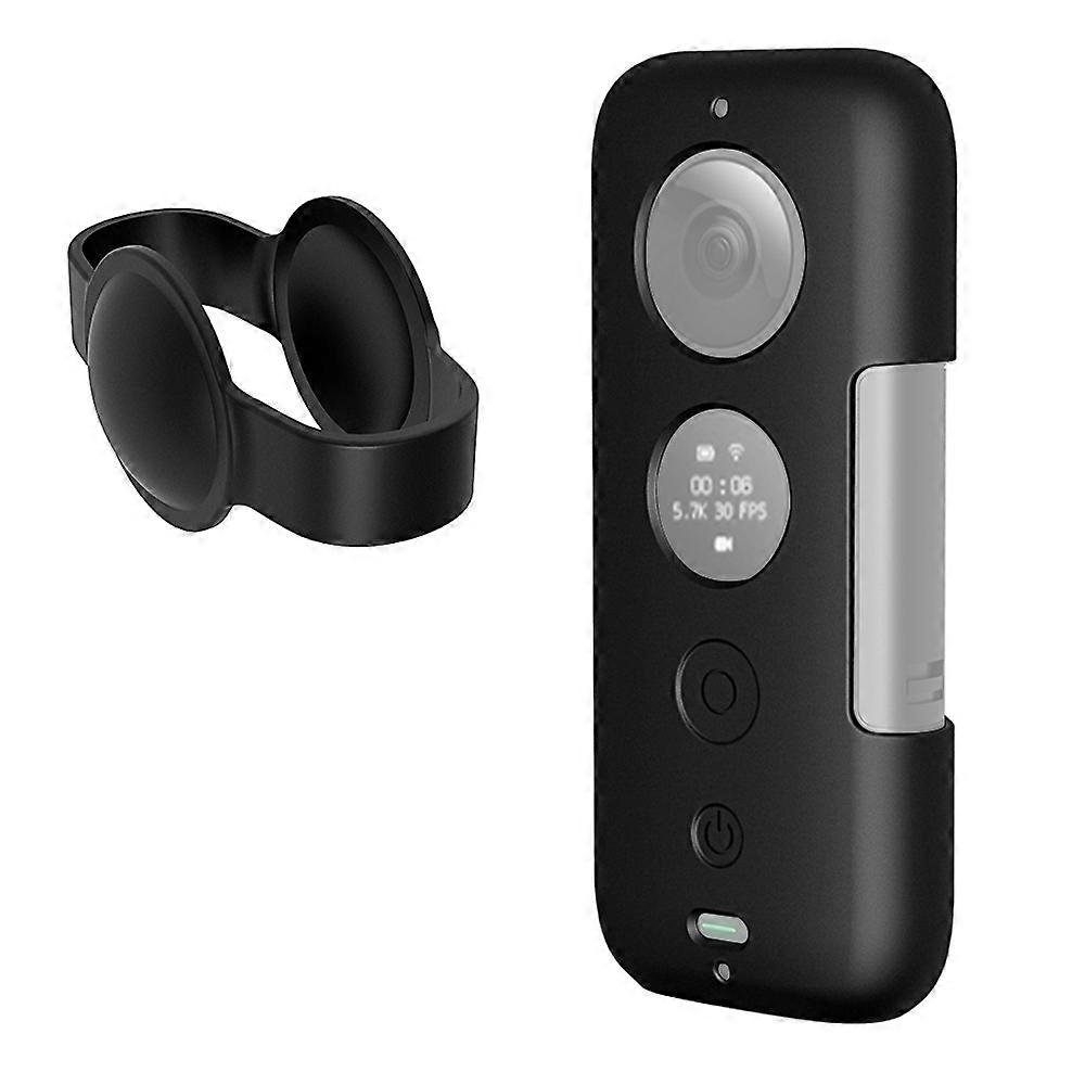 Silicone Case with Lens Cover for Insta360 ONE X