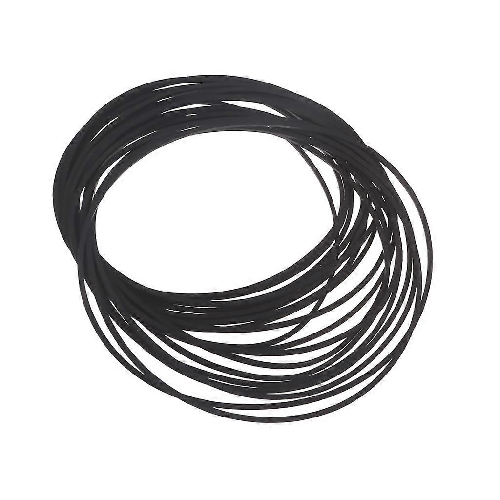 20PCS Rubber Belts for Cassette Players and Video Recorders Turntable Mixed