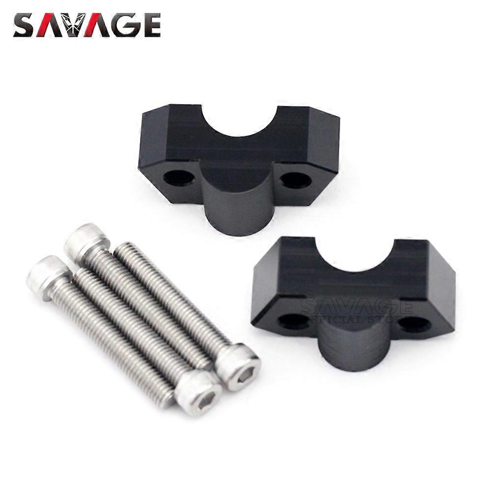 Handlebar Bar Risers Adapter For KAWASAKI Z250 Z300 Z800 Z 800/300/250 Motorcycle Accessories Increase Height 20mm Bracket CNC