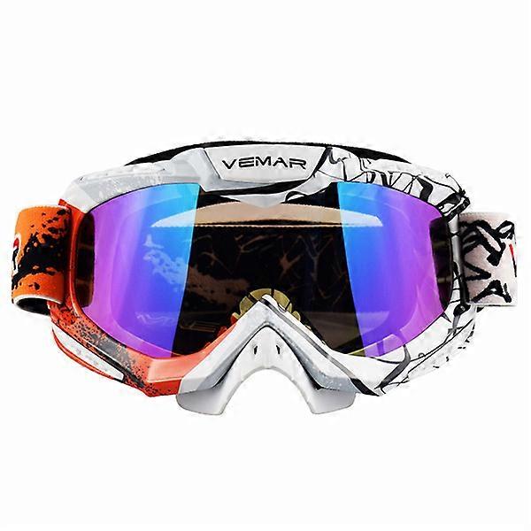 Men Women Motorcycle Glasses Motocross Helmet Goggles Skiing Gafas Moto Dirt Bike Off Road free Size