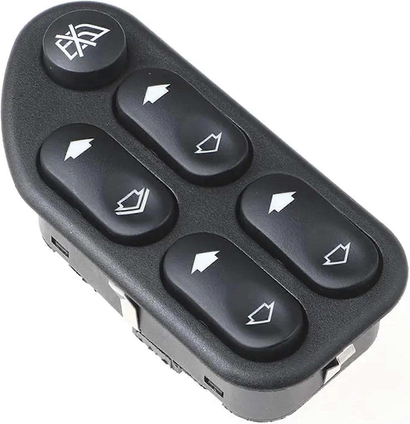 Electric Window Switch Compatible With Transit 2000 2001 2002 2003 2004 2005 2006 95BG14529AB Car Power Window Switch Control Button(Passenger)