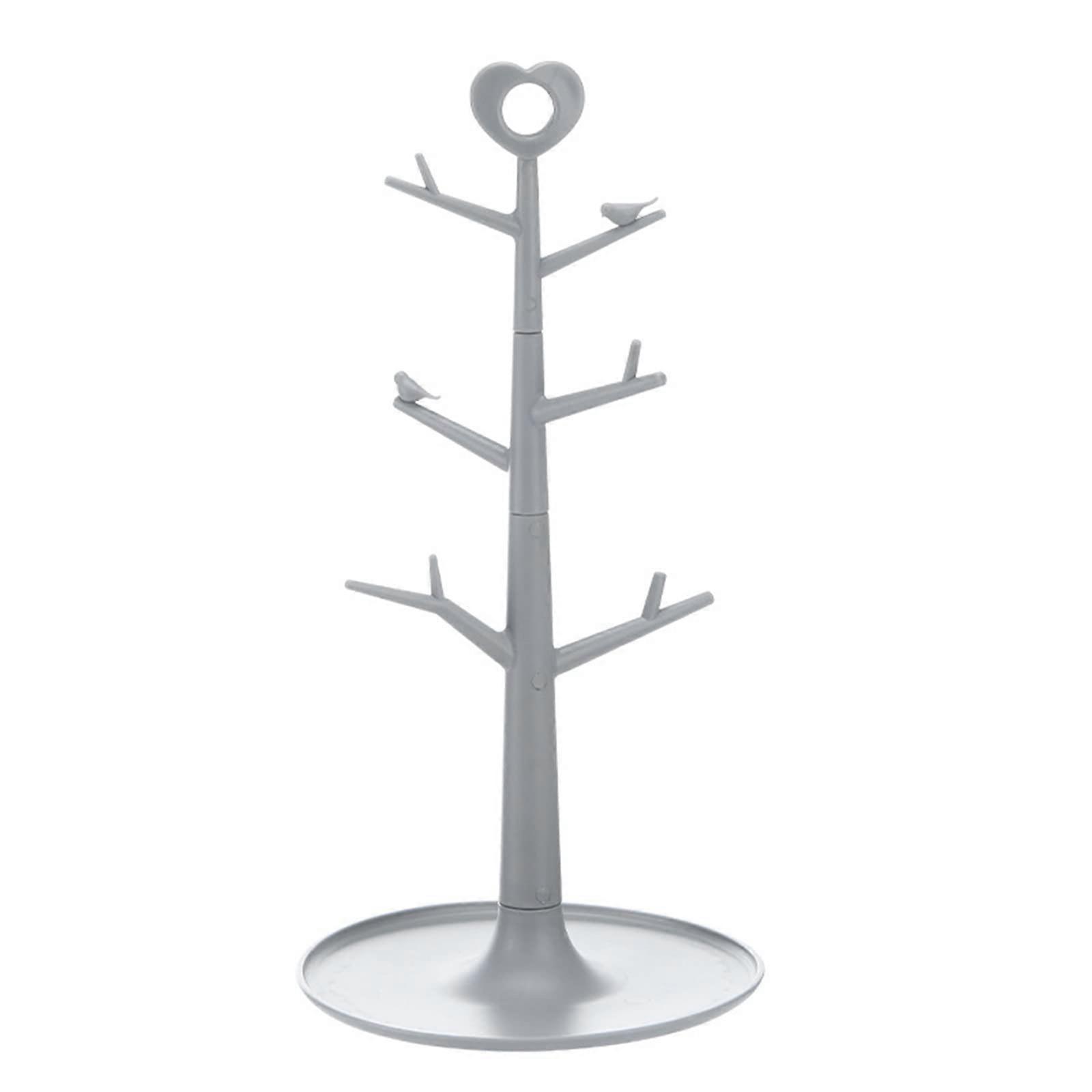 Mug Holder Tree Multifunctional Display Tree Stand with 6 Hooks