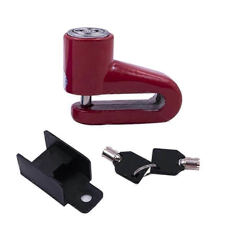 Motorcycle Disc Brake Lock Keyless Large Capacity Battery Intelligent Function Fit for Mountain Bicycle Scooters