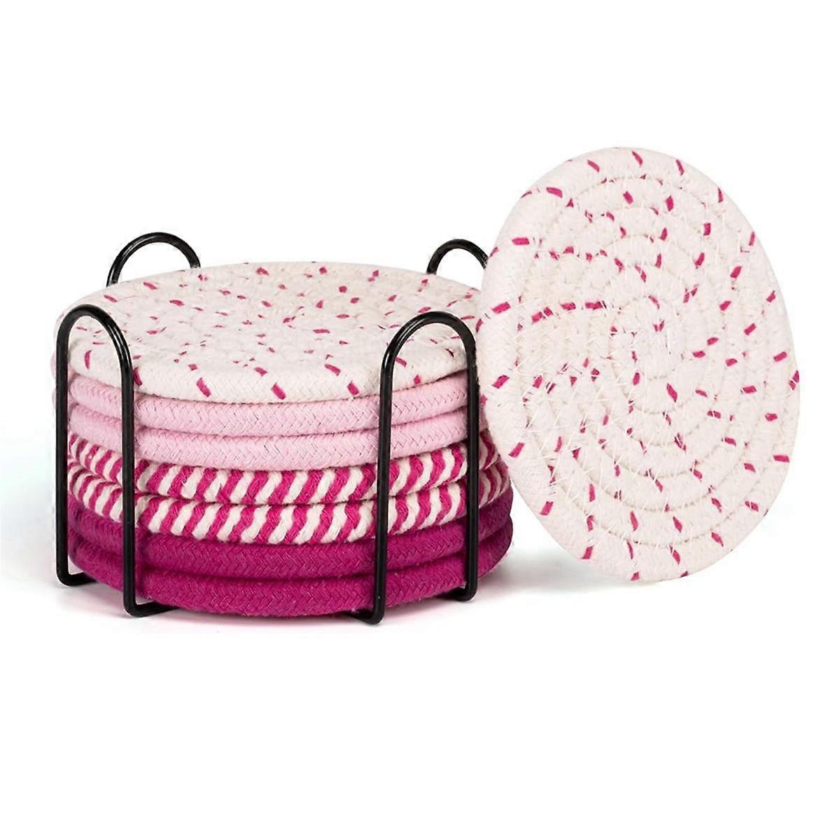 8 Pcs Coasters for Desk Coasters for Drinks Absorbent Coasters for Coffee Table Cute Coasters