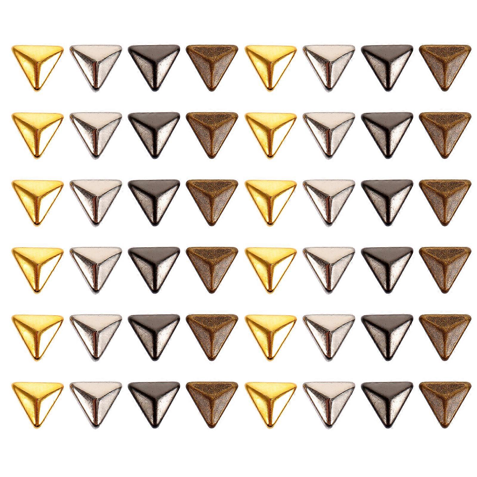 120pcs Alloy Rivets Claw Studs Doll Hats Rivets Doll Clothes Button Decors