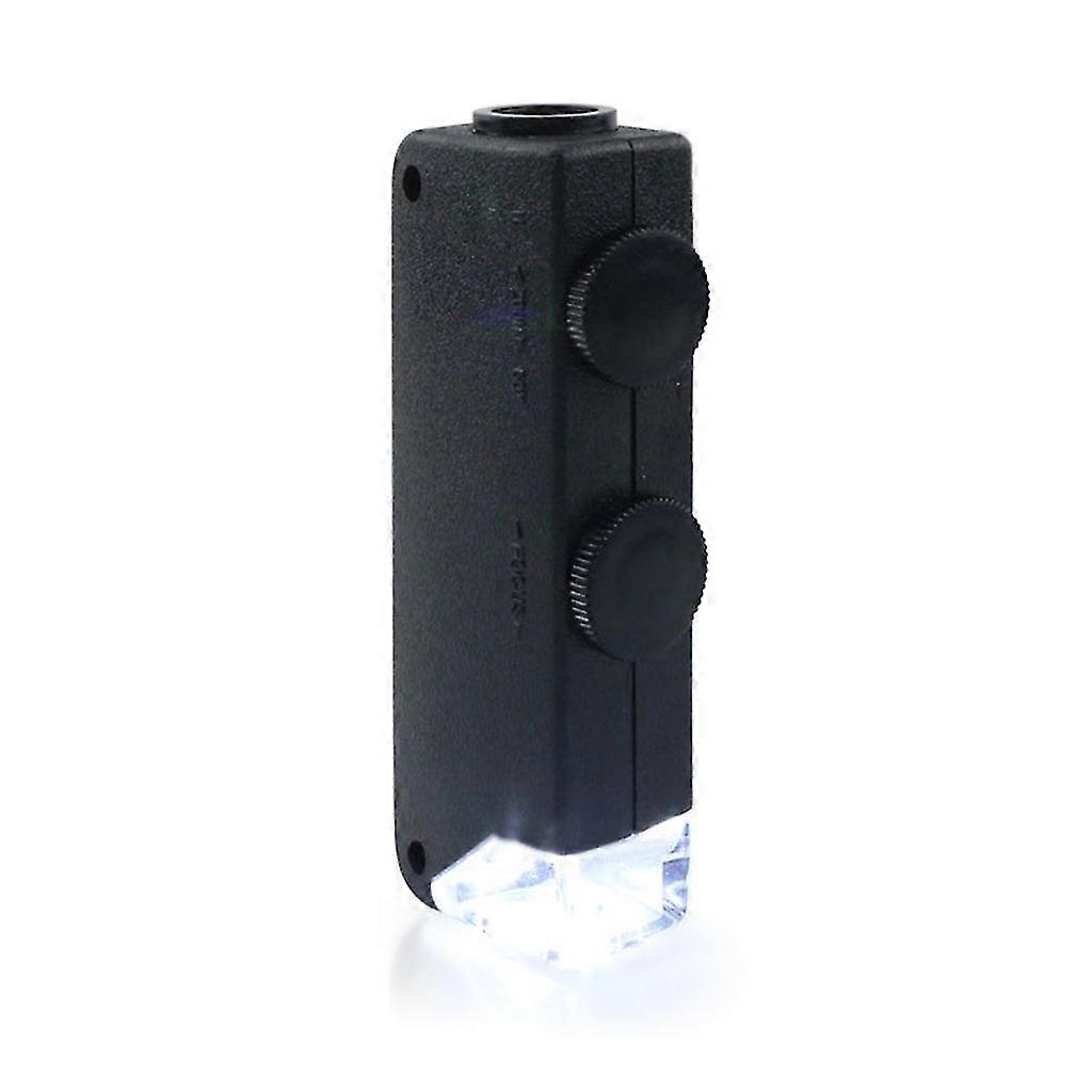 Science Microscope Toy Kit 60-100x Educational Pocket Handheld Microscope