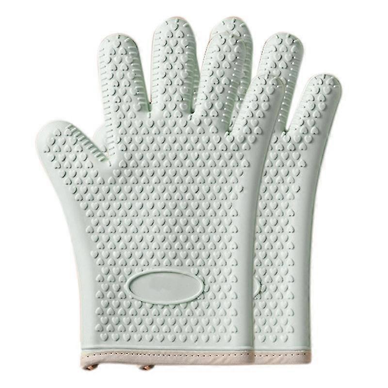 Kitchen Silicone Non-slip Baking, Microwave Oven And Hot-proof Gloves