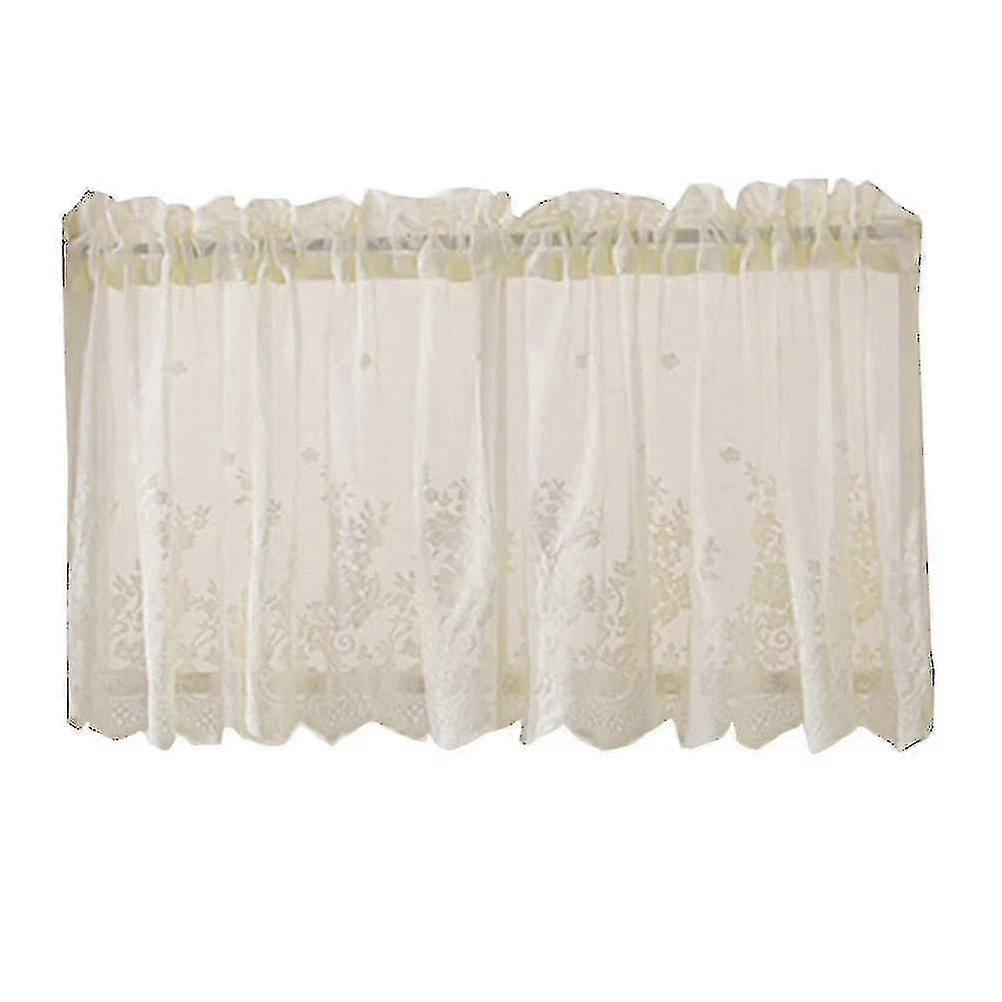 Short Lace Half Window Curtain