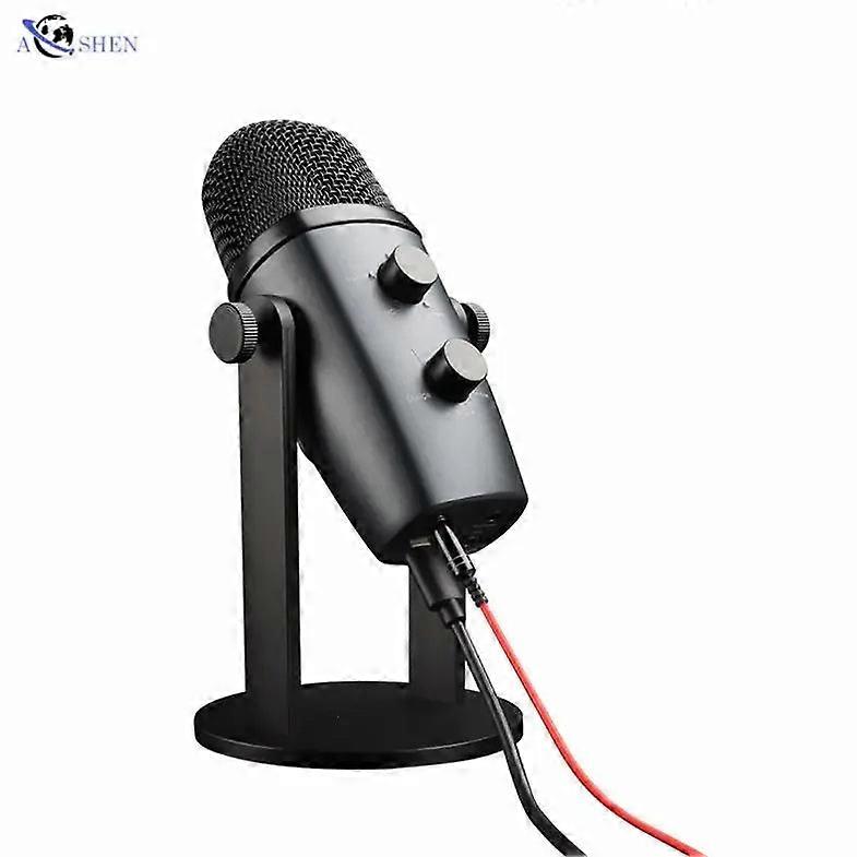 Professional Gaming Desktop Condenser Microphone For Smartphone Pc Broadcasting Recording