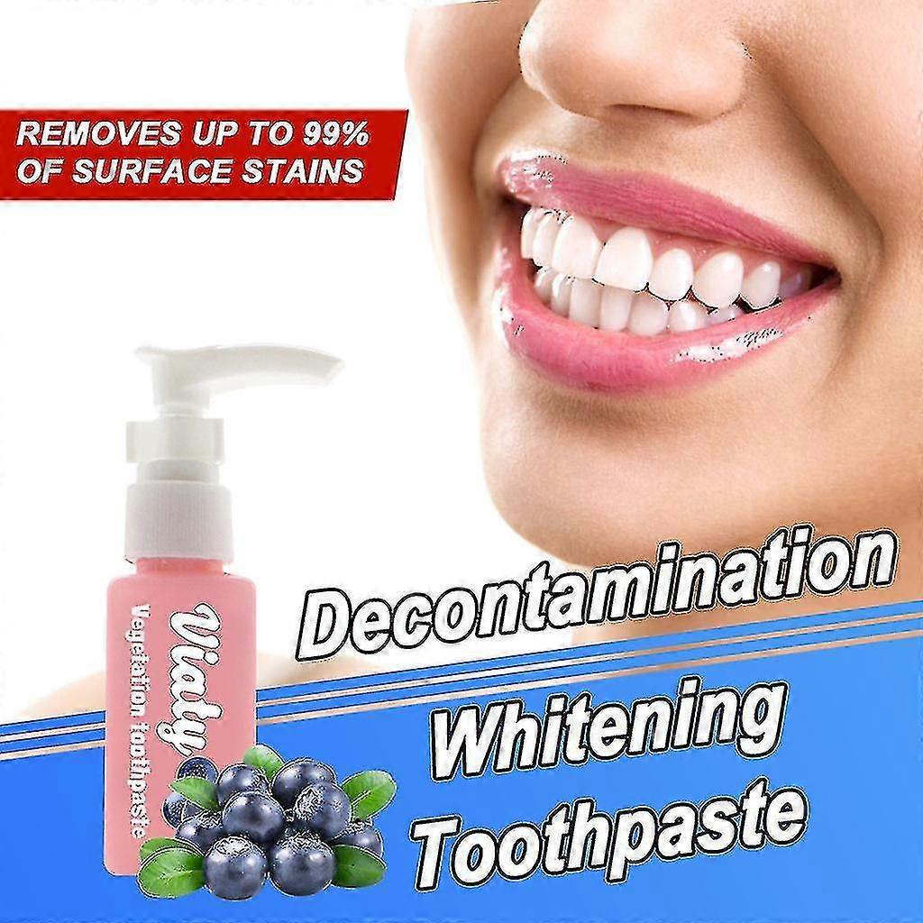 フルーツフレーバー歯磨き粉 - ブルーベリーグレープ、グリーンアップルオレンジ、ブライトニング、歯のクレンザー