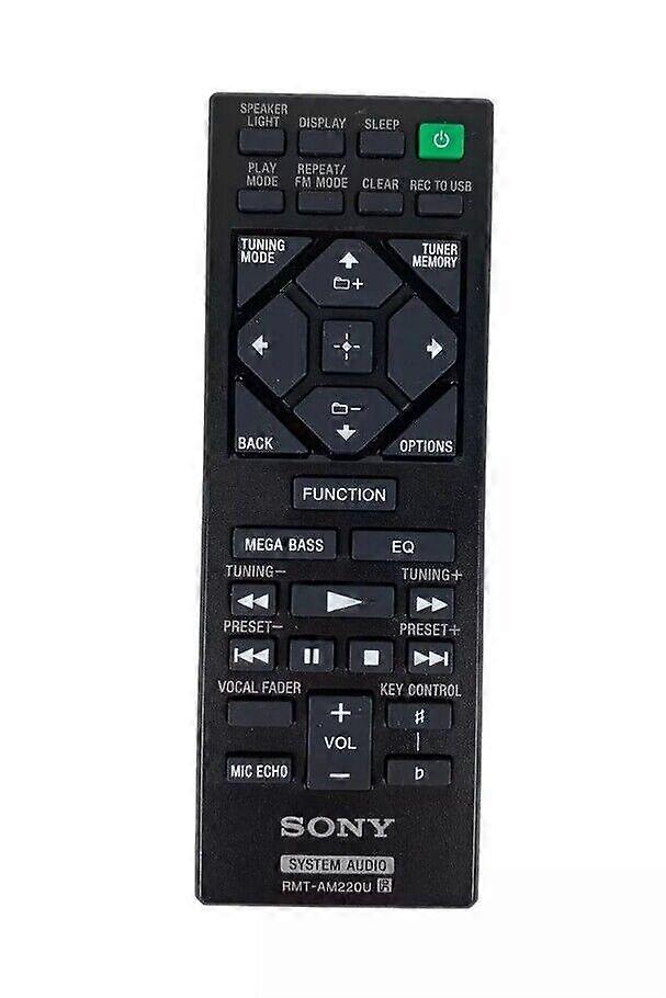 New Original RMT-AM220U For Sony Audio System Remote Control MHCV11 MHC-V11