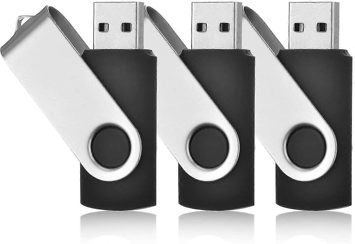 3 Pack Usb 2.0 Memory Stick Thumb Drive Pen Drive