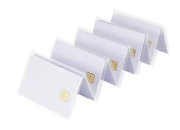 10pcs White Card With Chip IC Card Chip Card For Hotel Access Control System
