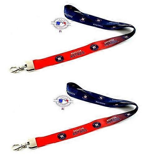 Houston Astros MLB Ombre Lanyard 2 Pack
