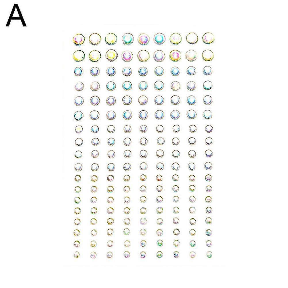 エレガンテアンデリケートなPUURウォータードロップステッカー、メイクアップアクセサリー、コスプレ