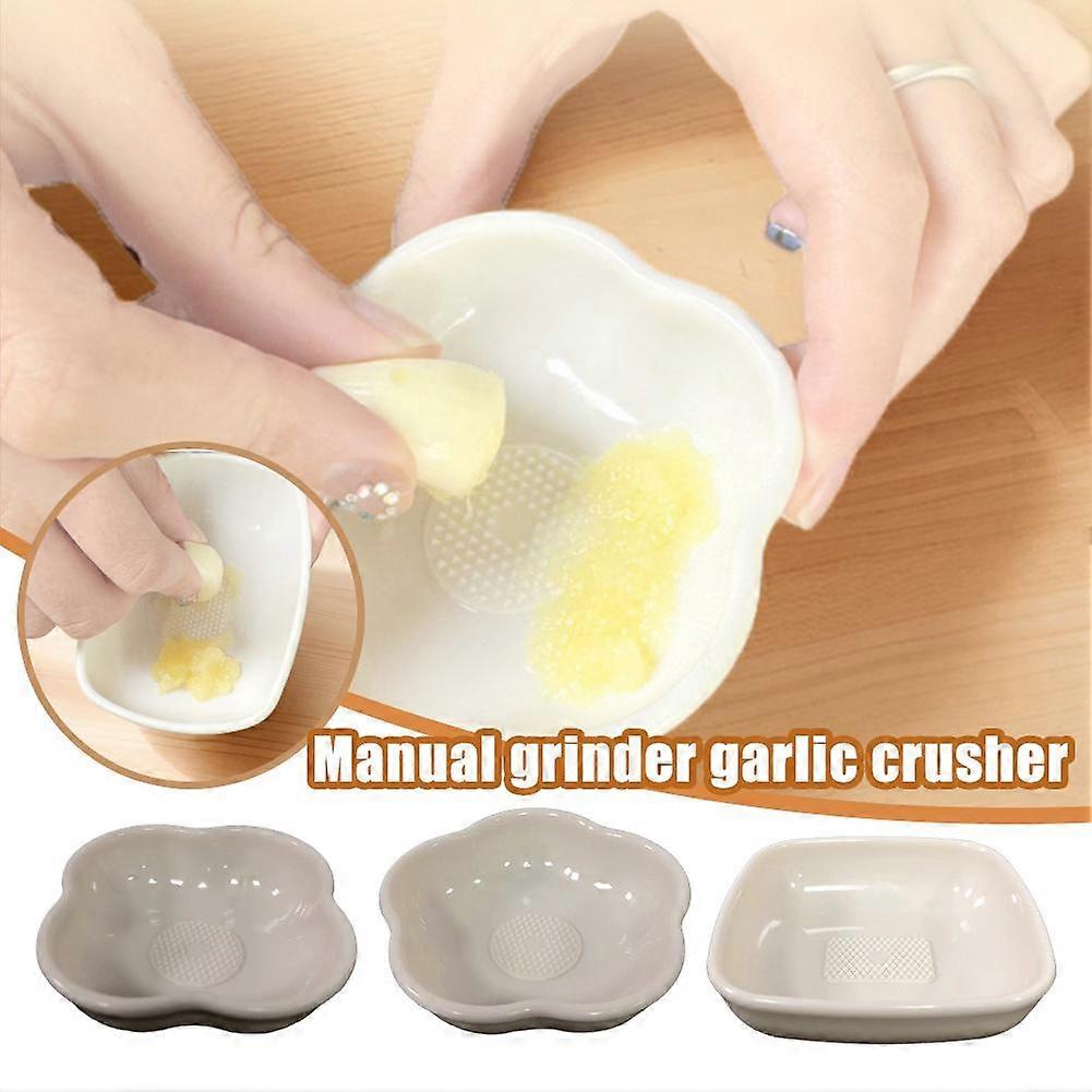 Advanced Ceramic Grater for Ginger, Garlic and Onion Efficient Shredding