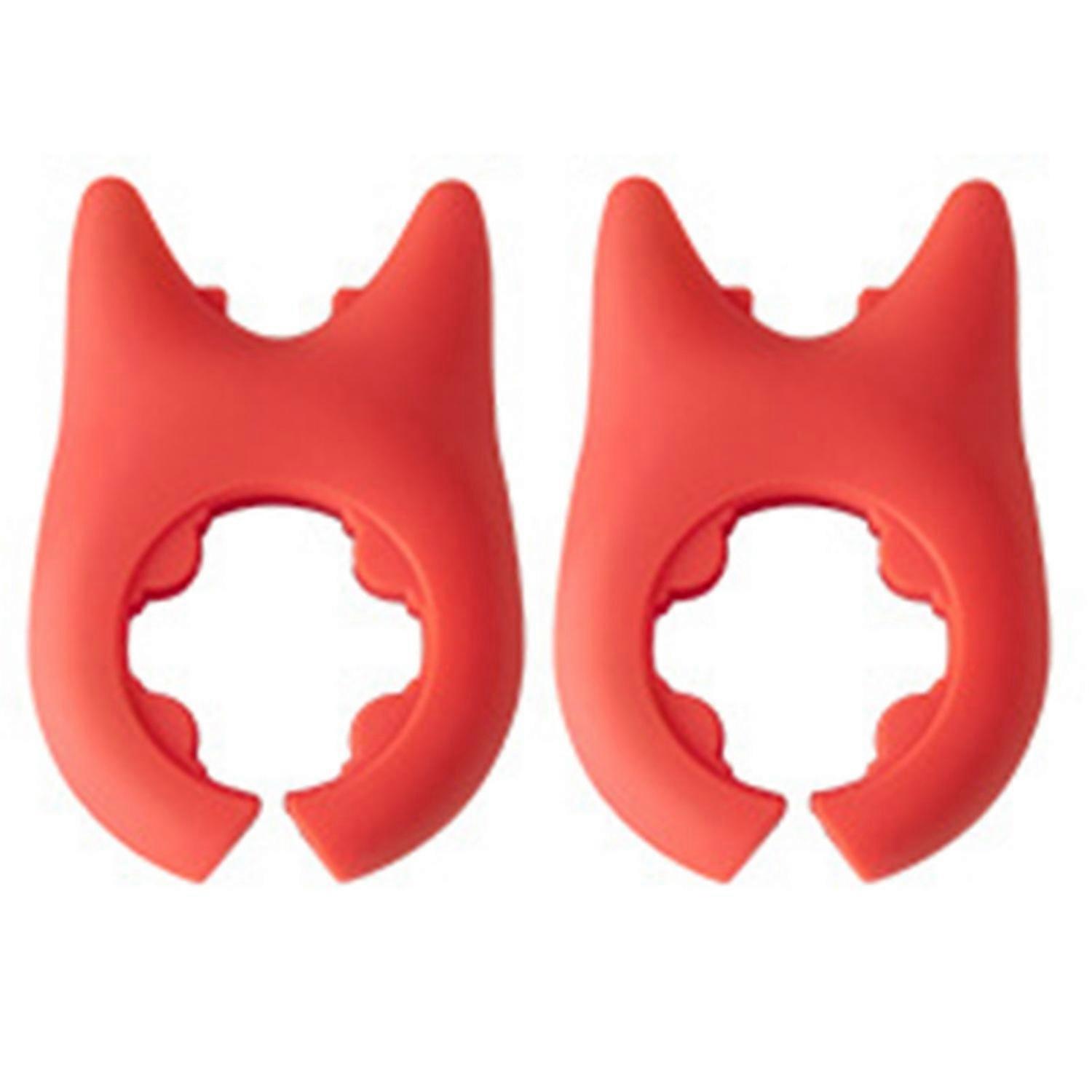 2 Pcs Silicone Shovel Stands Elastic High Temperature Resistant Non-Slip Spoon Holder Cooking