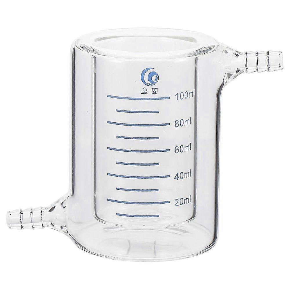 1pc Laboratoriejakket bægerglas Fotokatalytisk eksperimentbeholder Borosilikatglasbæger