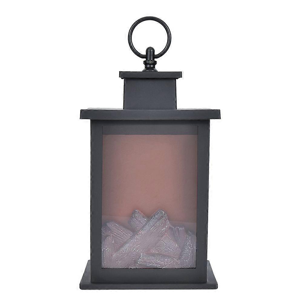 Simulation LED Flame Light Lamp Fireplace Lantern Fire Place Ornaments Outdoor Decor