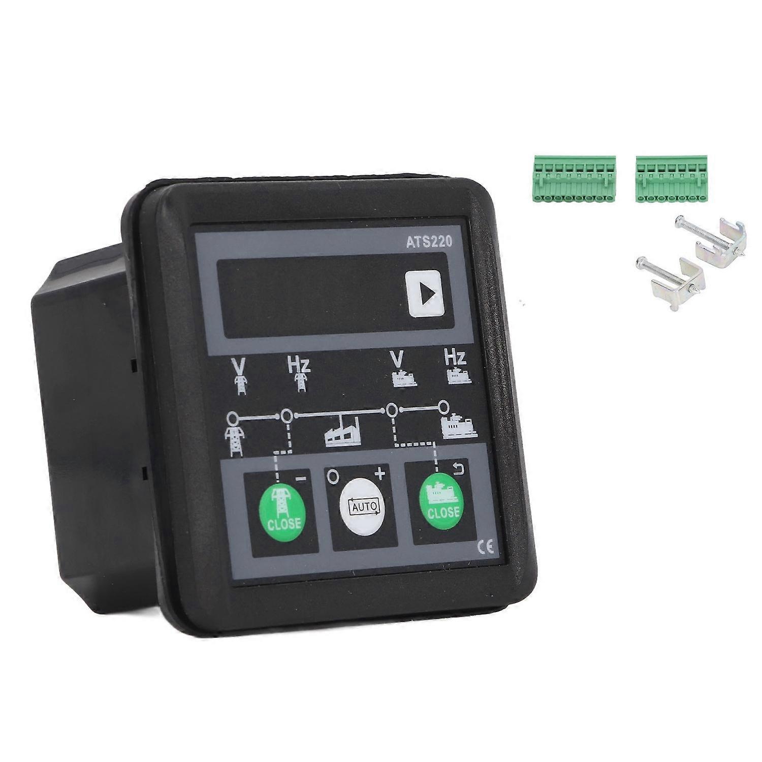 Automatic Transfer Switch Controller Dual Power ATS IP54 Waterproof 30‑300V for Electricity