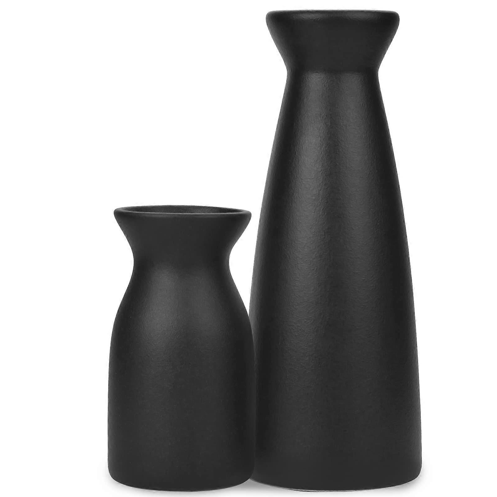 2 sets matte boho vase for home office decor
